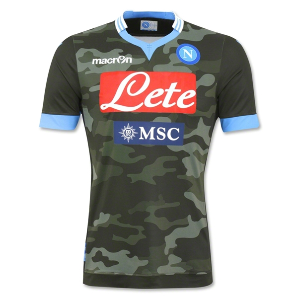 Official 1314 Napoli Away Green Shirt - Official Replica 3199