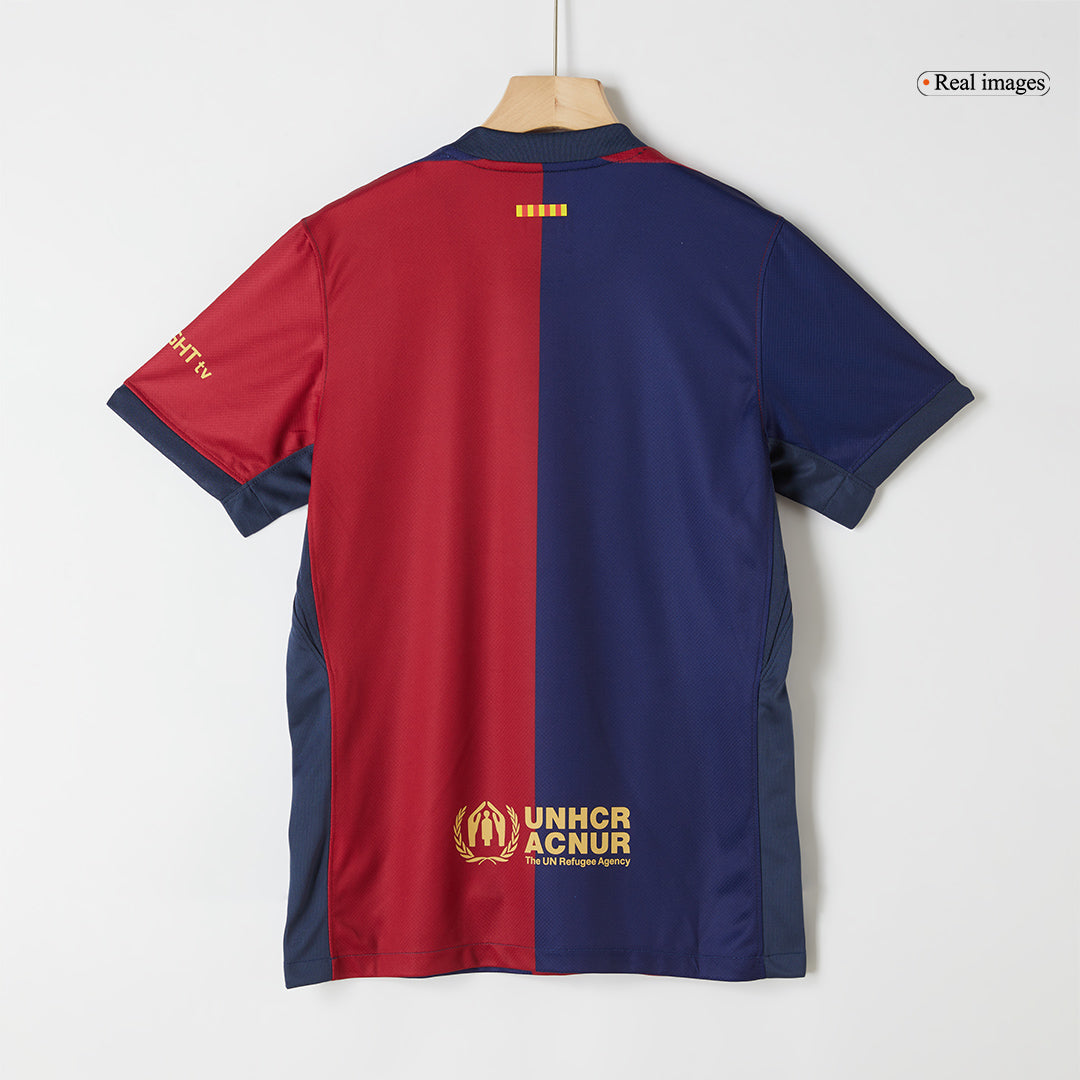 Barcelona Home  Soccer Jersey 2024/25 - COLDPLAY Authentic Kit