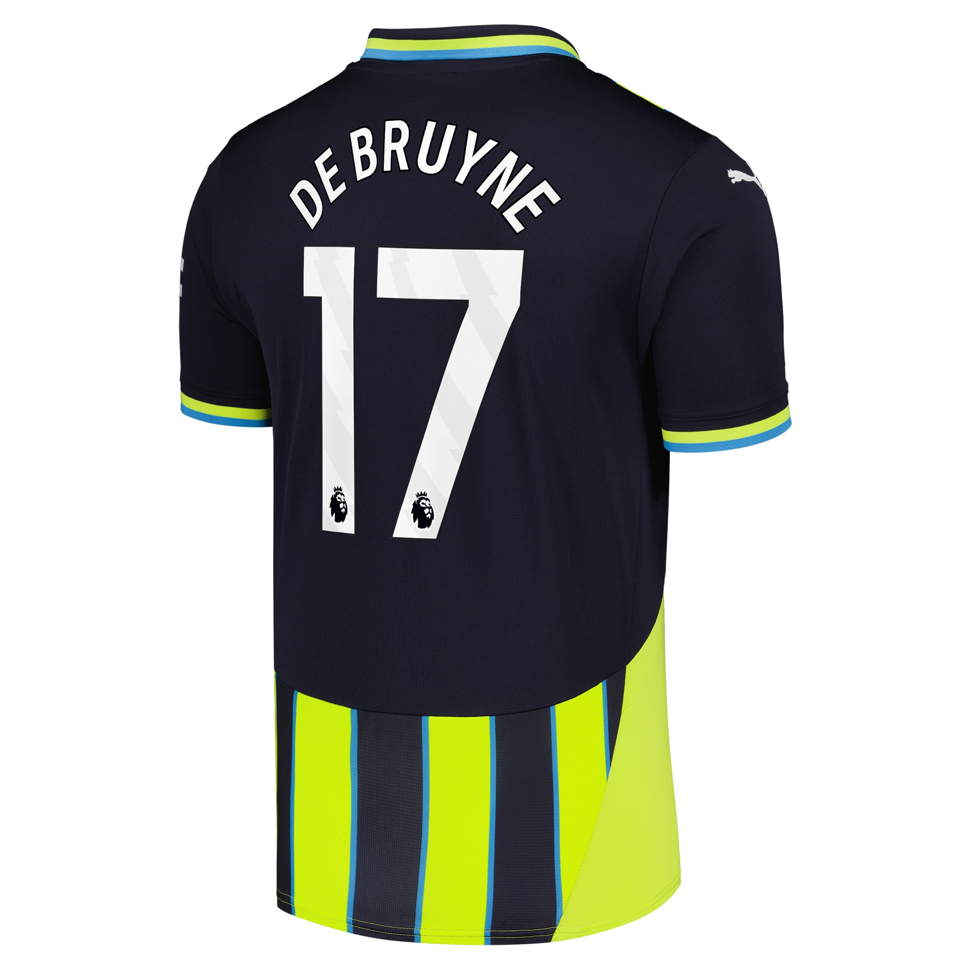 [LK] Kevin De Bruyne #17 Manchester City 2024/25 Away Replica Player Jersey - Navy