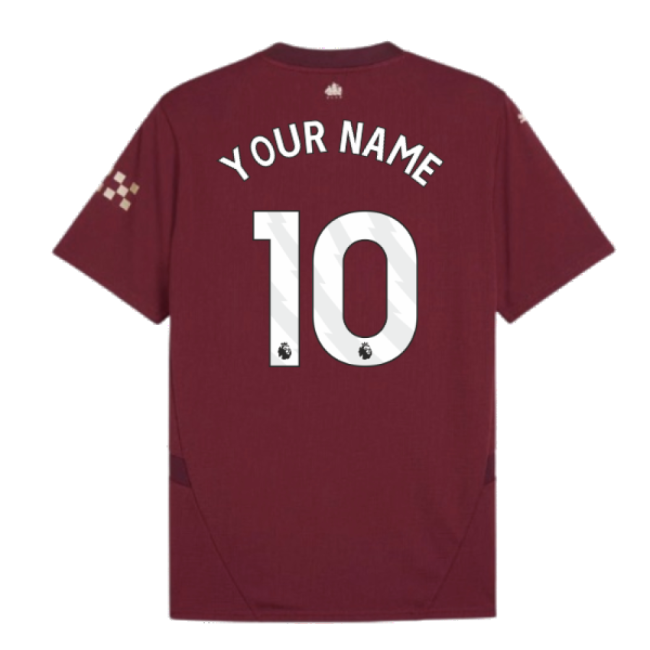 Performance 2024-2025 Man City Alternate Shirt Your Name