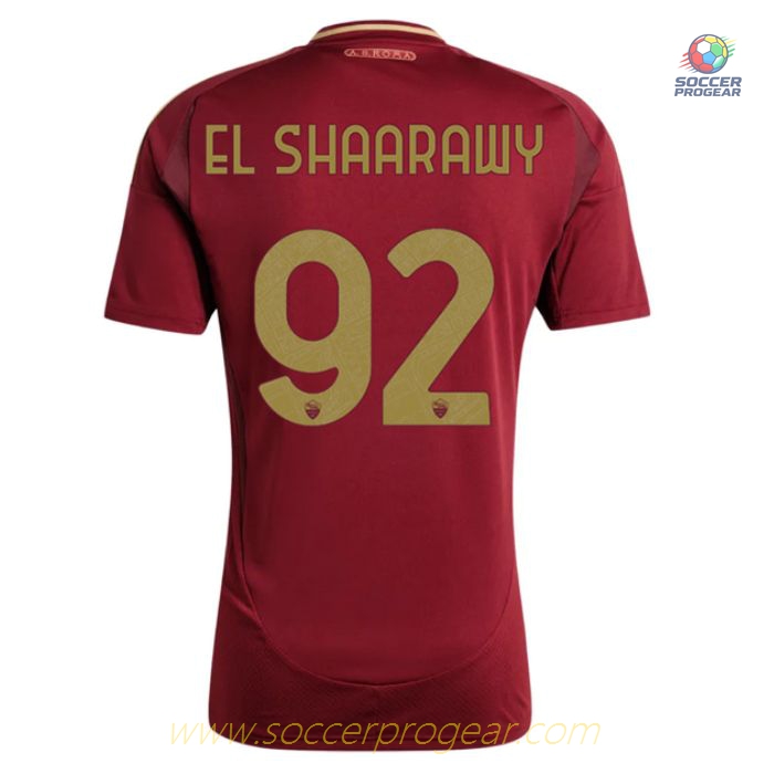 AS Roma Home Children' Jersey Set Team Jersey 2024-25 Edition El Shaarawy
