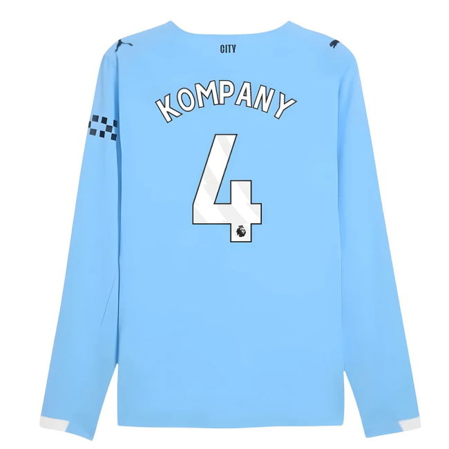 Premium Quality Football Man City Authentic Long Sleeve Home Shirt...