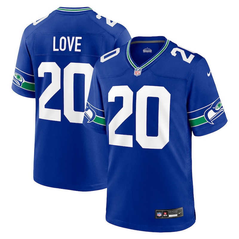 None Julian Love Seattle Seahawks Sleek Game-Day Essential Football Ap