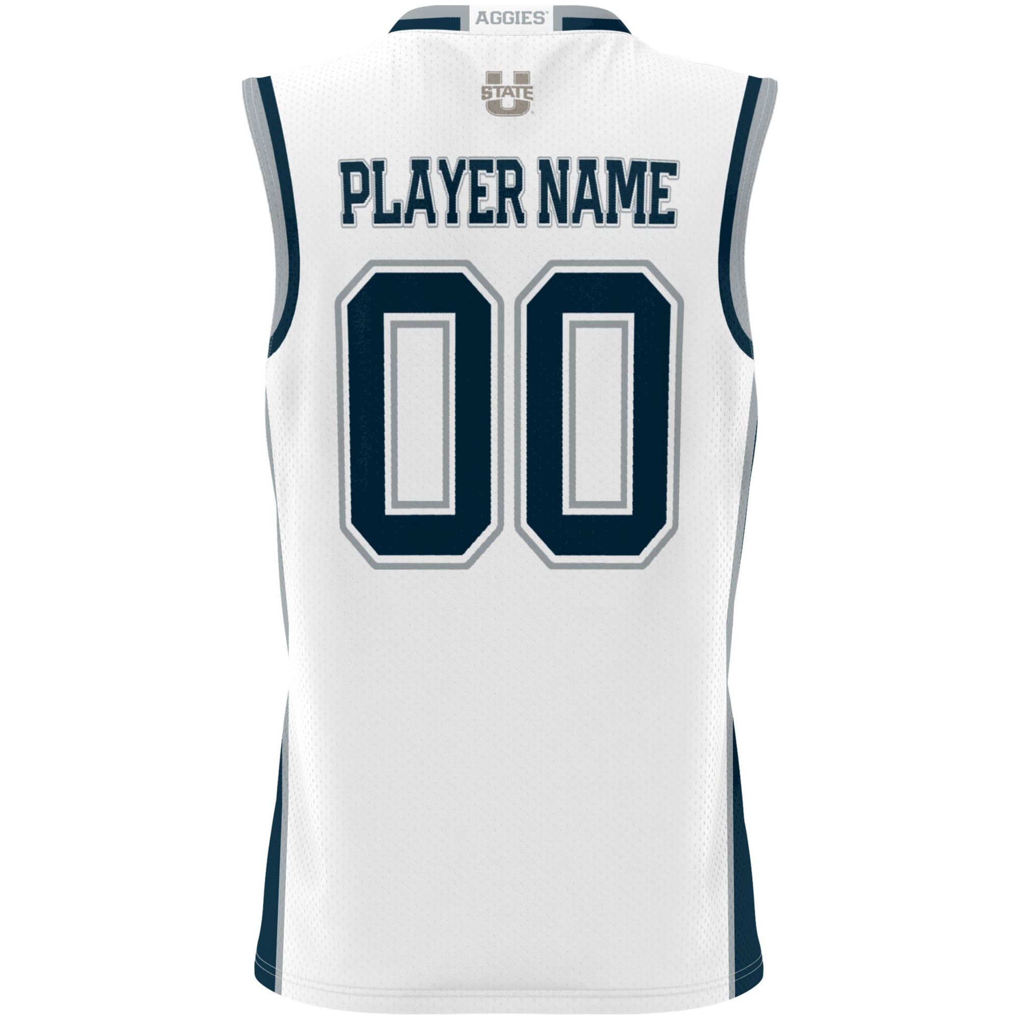 Utah State Aggies GameDay Greats Youth NIL Pick-A-Player Lightweight Women's Basketball Jersey - White
