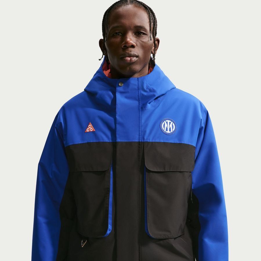 Inter X ACG Jacket Storm-FIT Skull Peak 4th - Hyper Blue/Black/Safety Orange