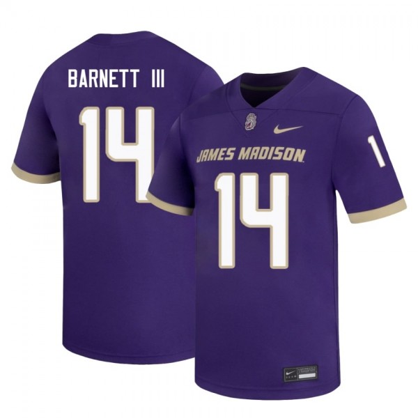 Men Ncaa Team #14 Alonza Barnett Authentic Football Jersey