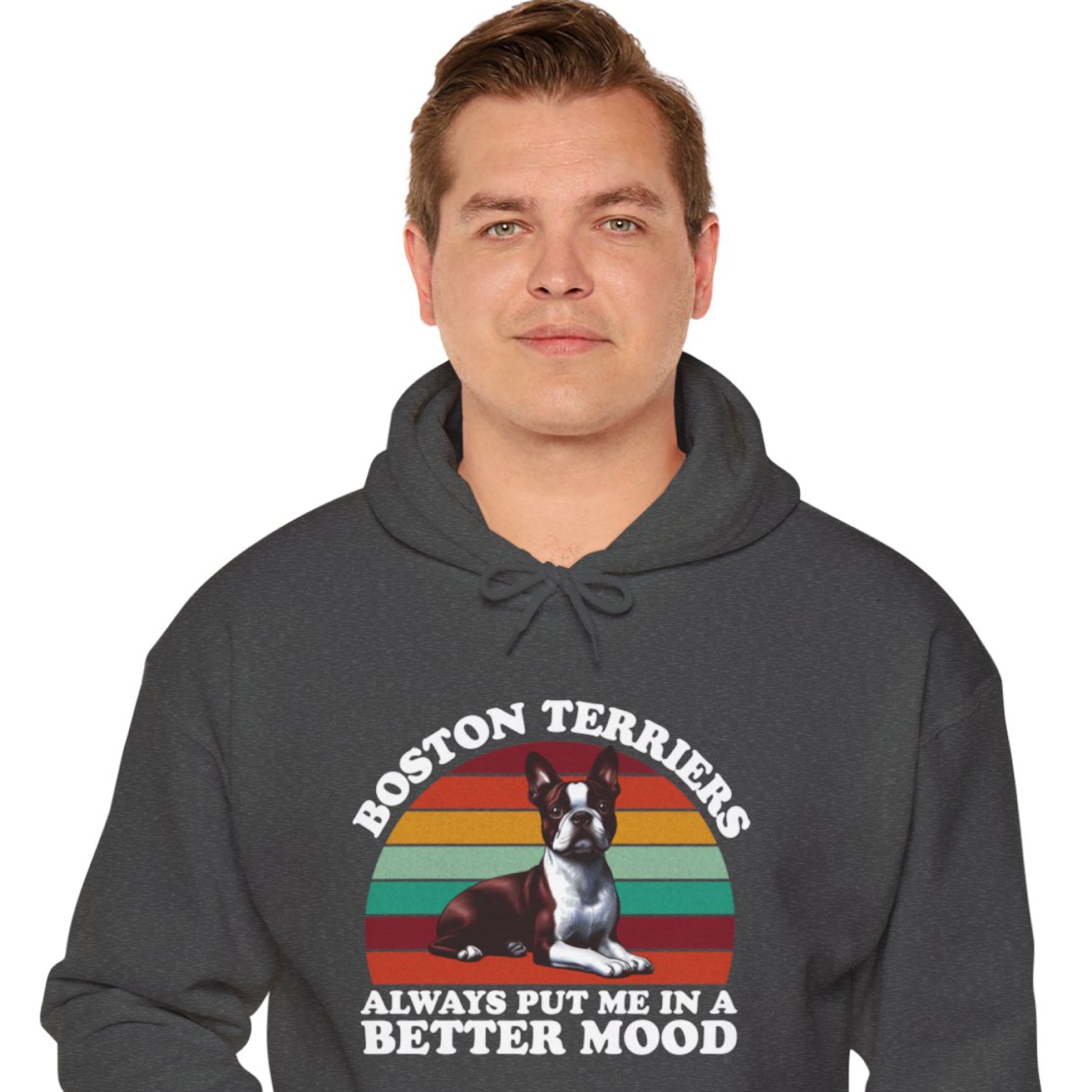 Petey - Unisex Hoodie for Boston Terrier lovers