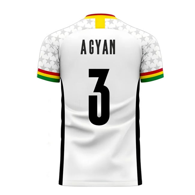 Ghana 2025 Match Worn Style Ghana Top Level Home Pro Shirt