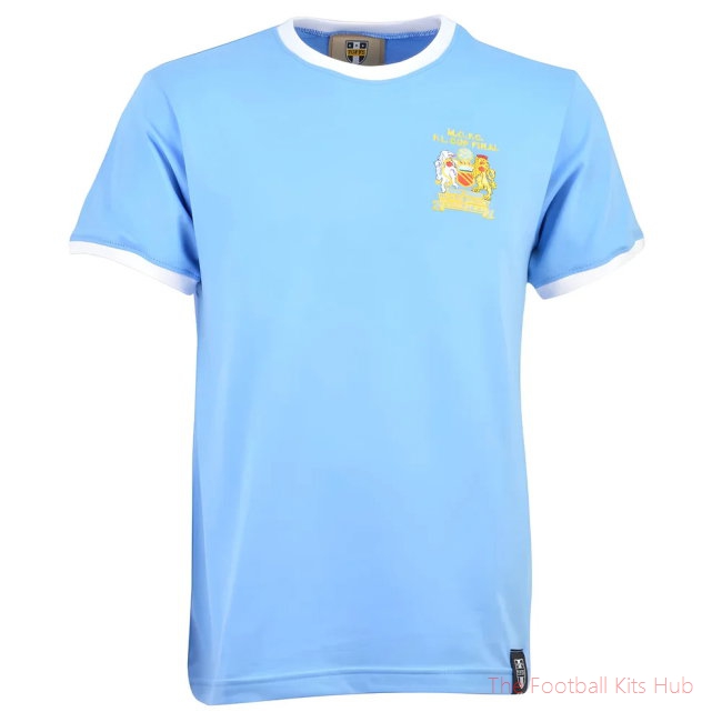 Kids Manchester City Sky/White T-Shirt (Kids) (Your Name)