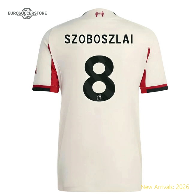 Chic Liverpool Womens Jersey Szoboszlai 2025-2026 Performance Fabric