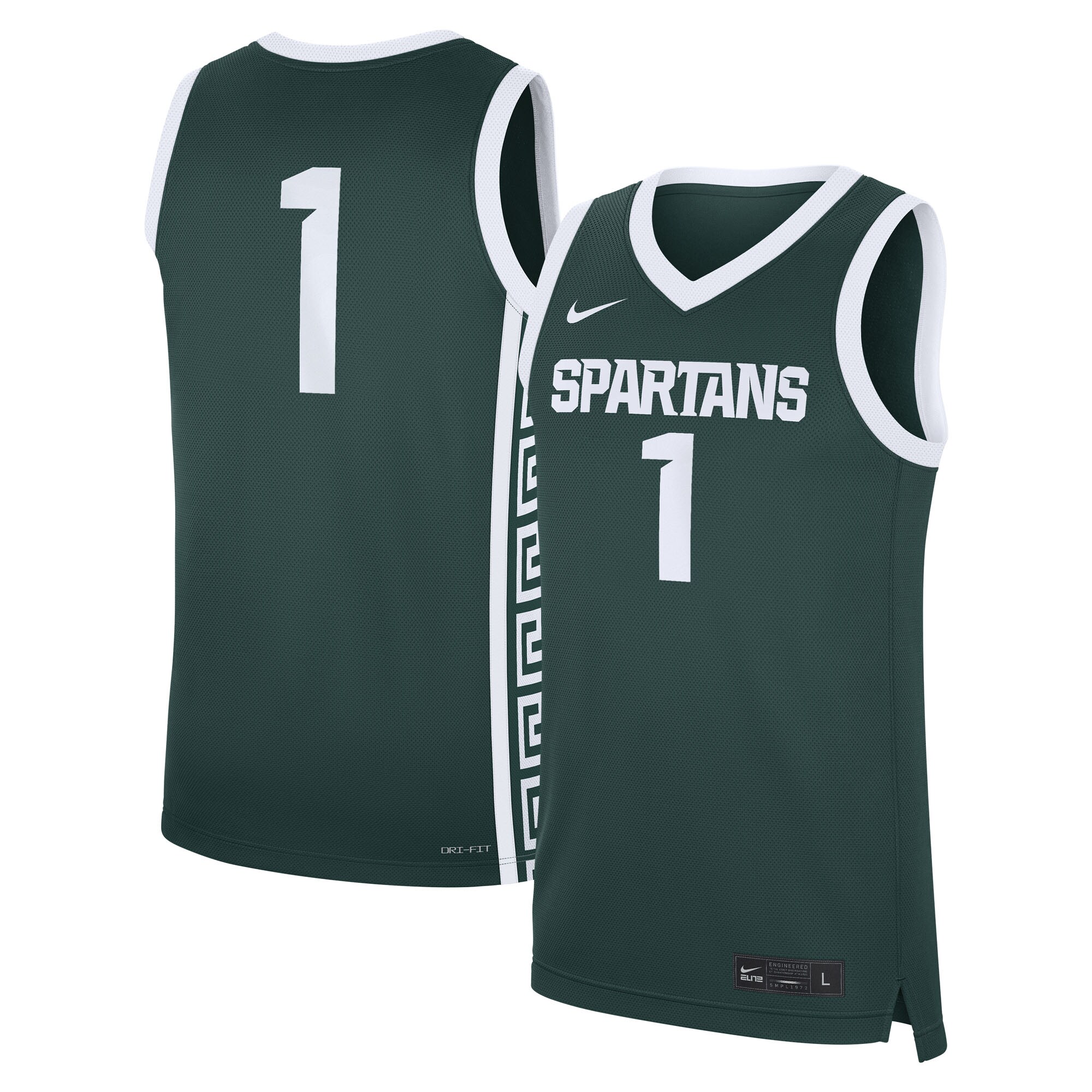 [DDG] Michigan State Spartans Road Replica Jersey - Green