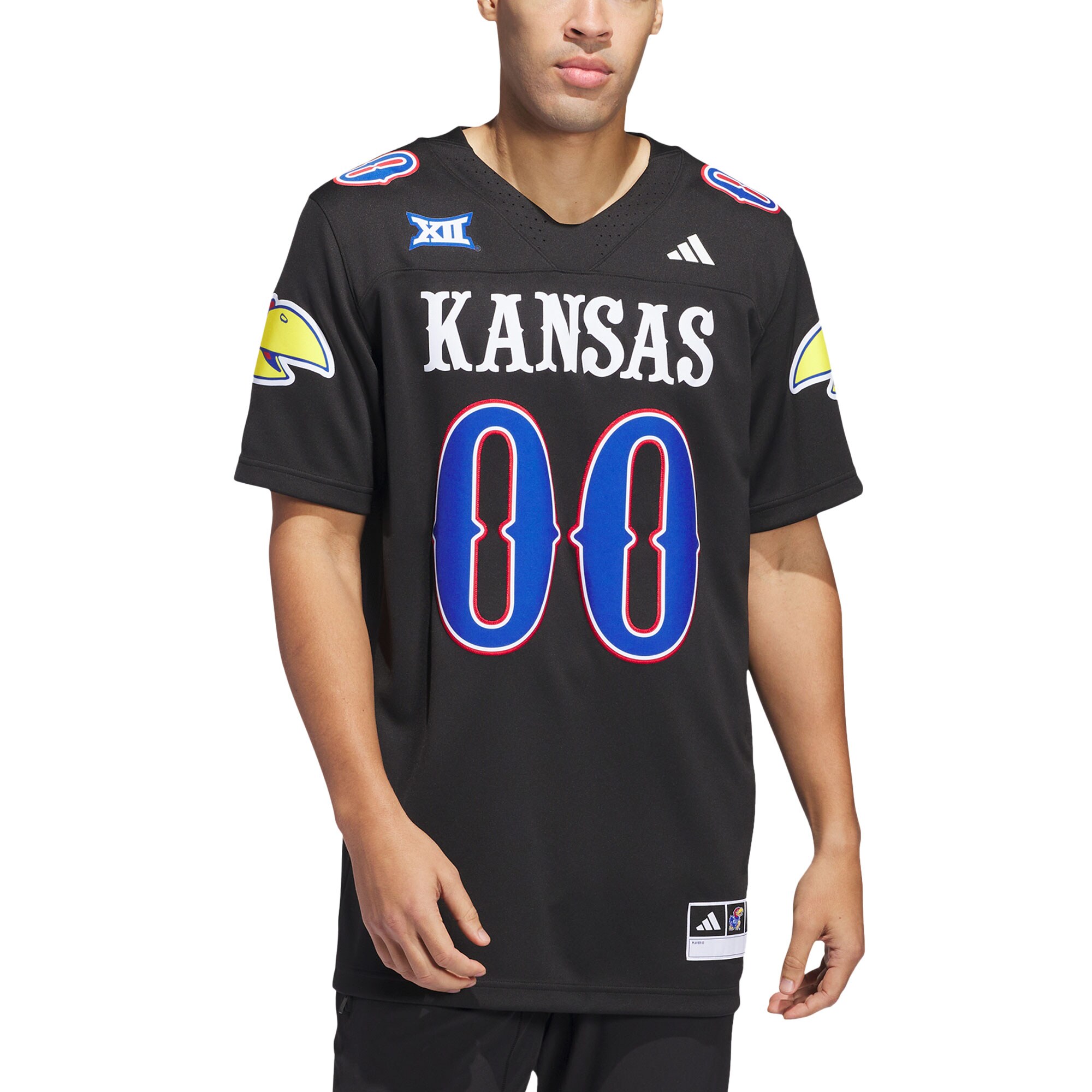 [NJP] Kansas Jayhawks Alternate Premier Jersey - Black
