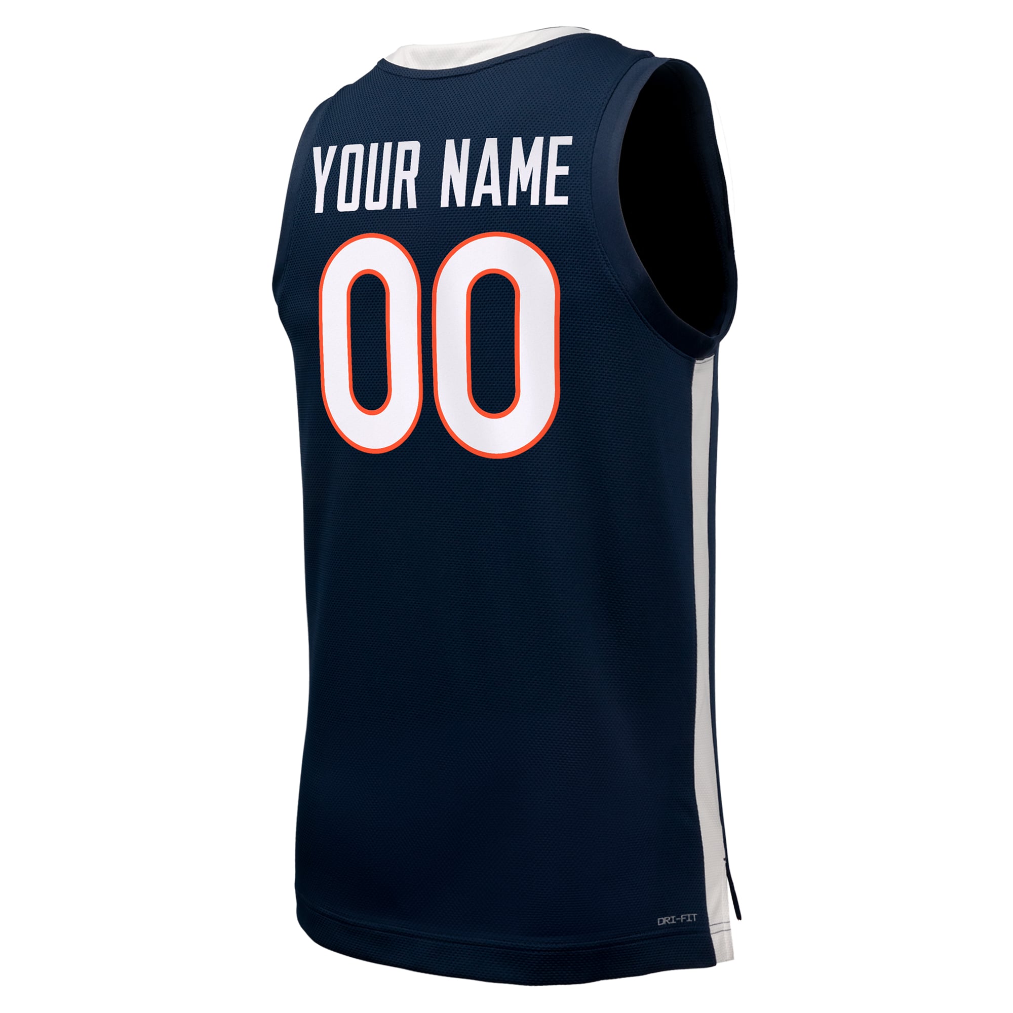 [NJP] Virginia Cavaliers Unisex Basketball Custom Replica Jersey - Navy