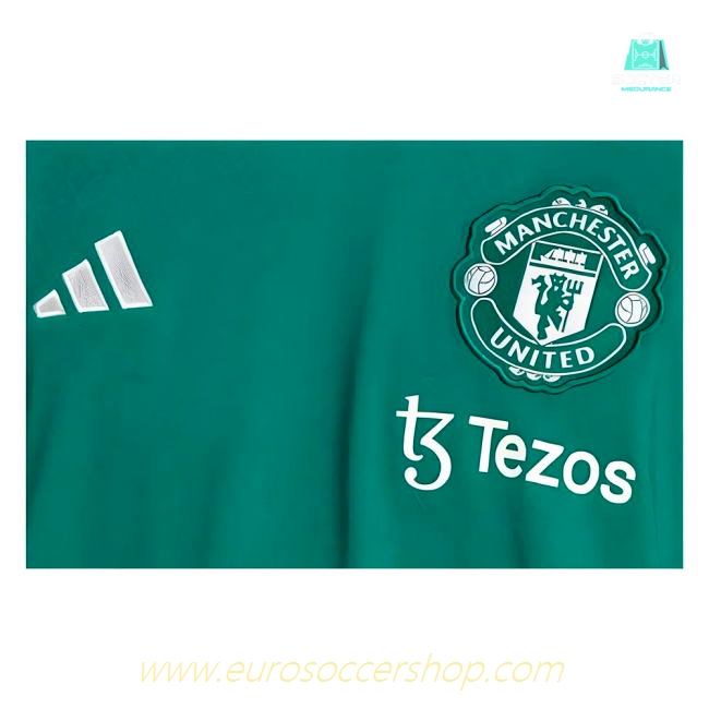 2023-2024 Man Utd Training Tee (Green)