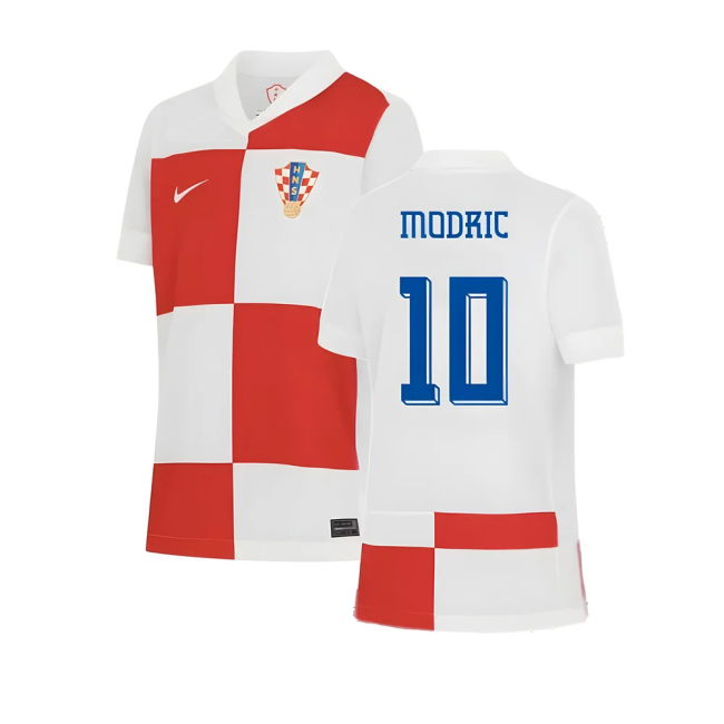 2026 Collection Breathable Croatia Home Game Jersey (Kids)