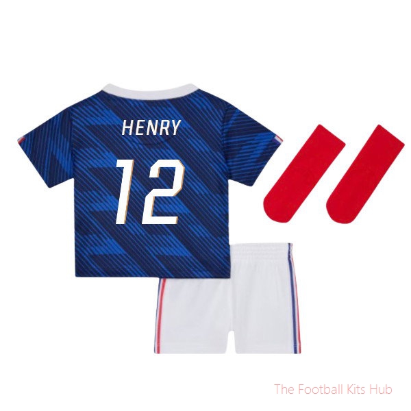 France Kit 2026-2027 Henry #12 Soccer Jersey National Team Shirt