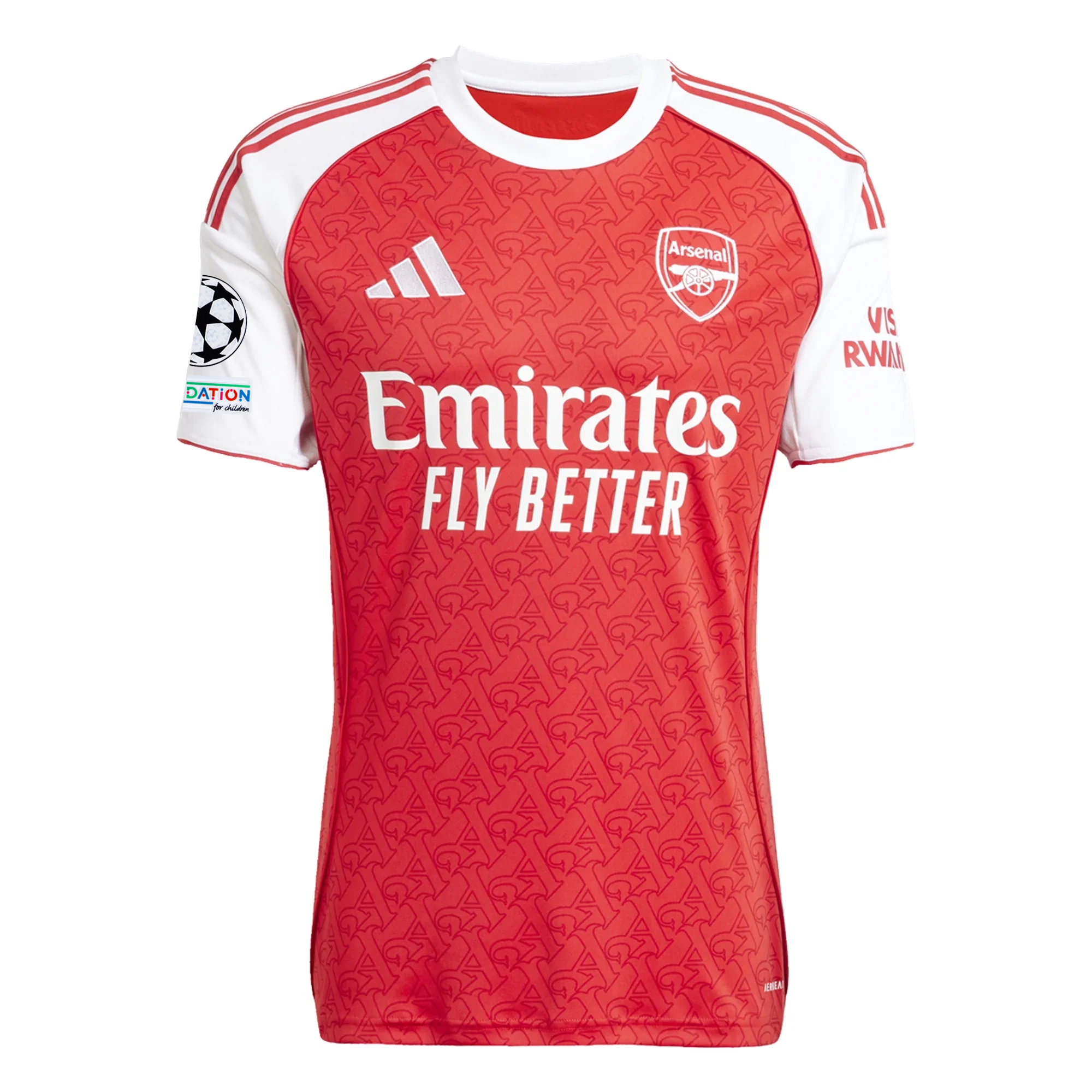 Arsenal Patches 2025-2026 UCL Home Jersey – Authentic Shirt