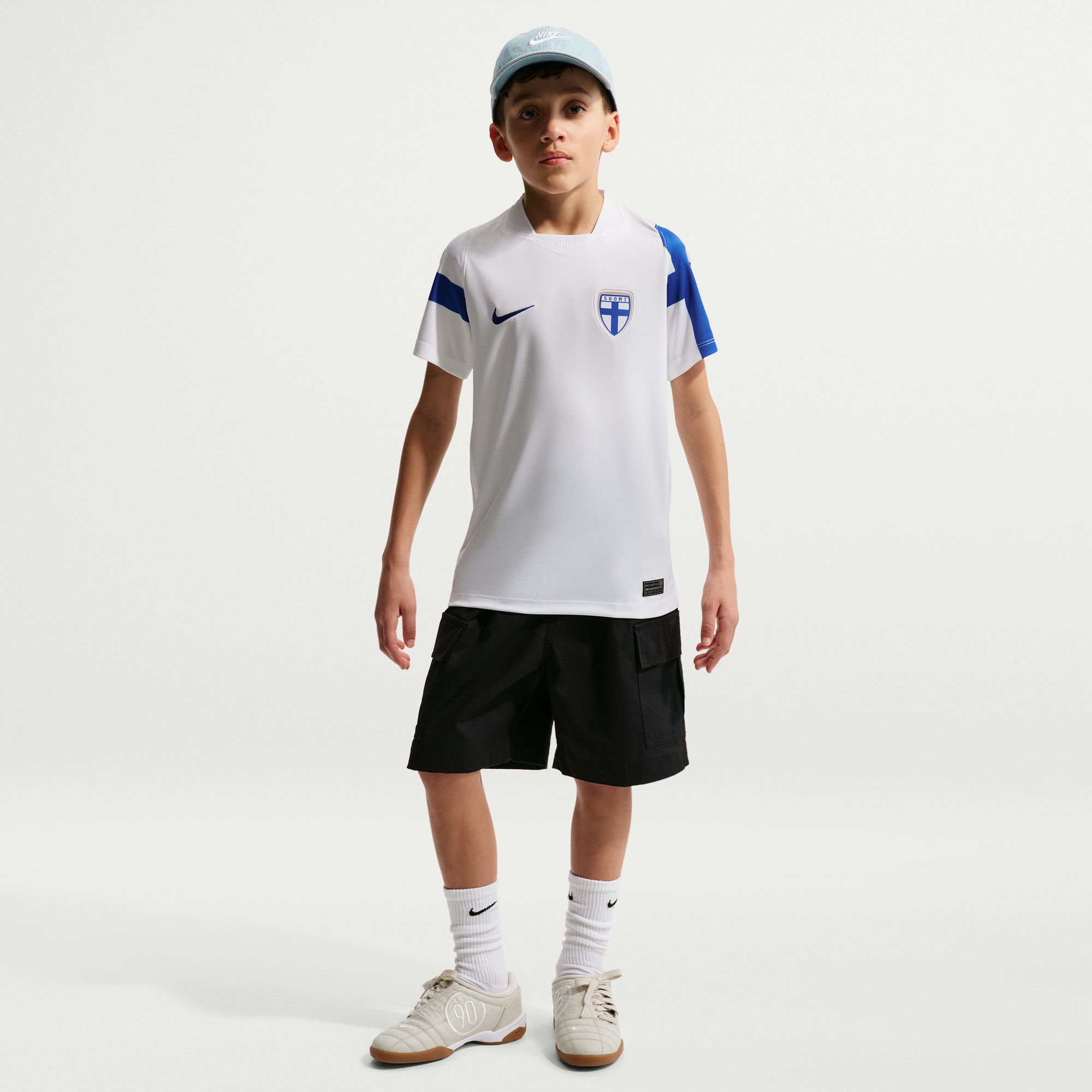 [LK] Finland National Team Youth 2026 Home Stadium Replica Jersey - White