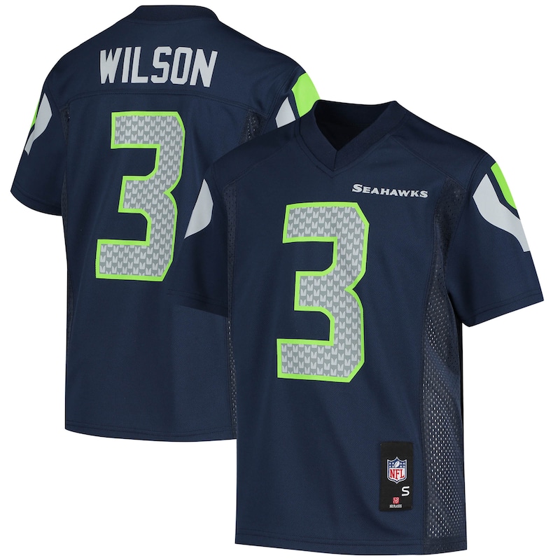 None Russell Wilson Seattle Seahawks Modern Team Spirit Wear