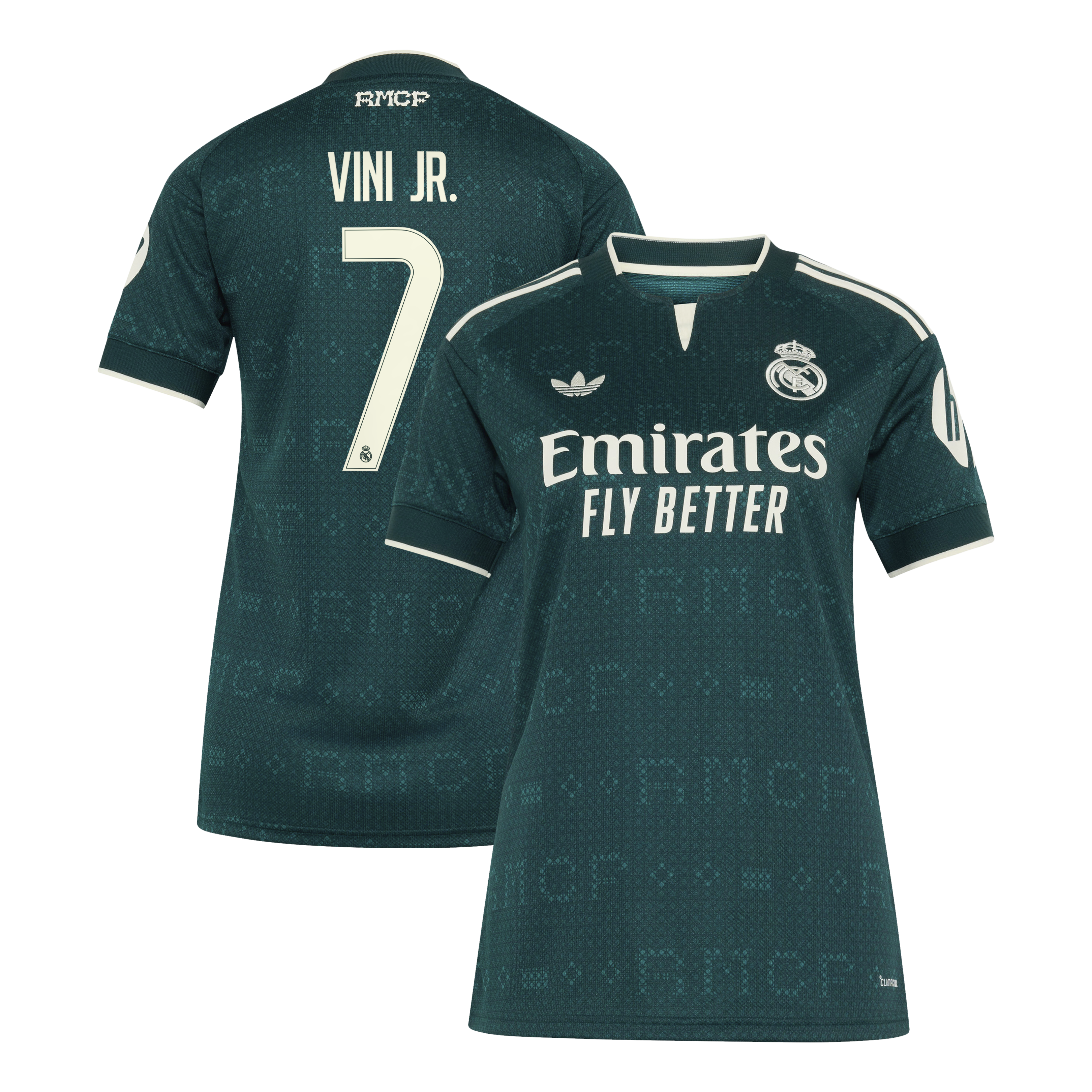 [JED] Vini Jr. Real Madrid Women's 2026/27 Away Replica Jersey - Green