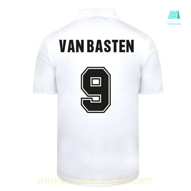 Score Draw Ac Milan 1988 Away Retro Football Shirt (VAN BASTEN 9)