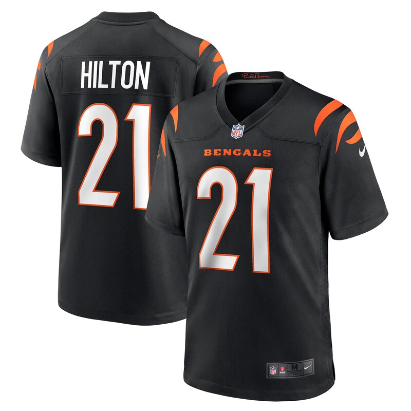 None Mike Hilton CIN Bengals Energetic Durable Jersey Game Day Wear
