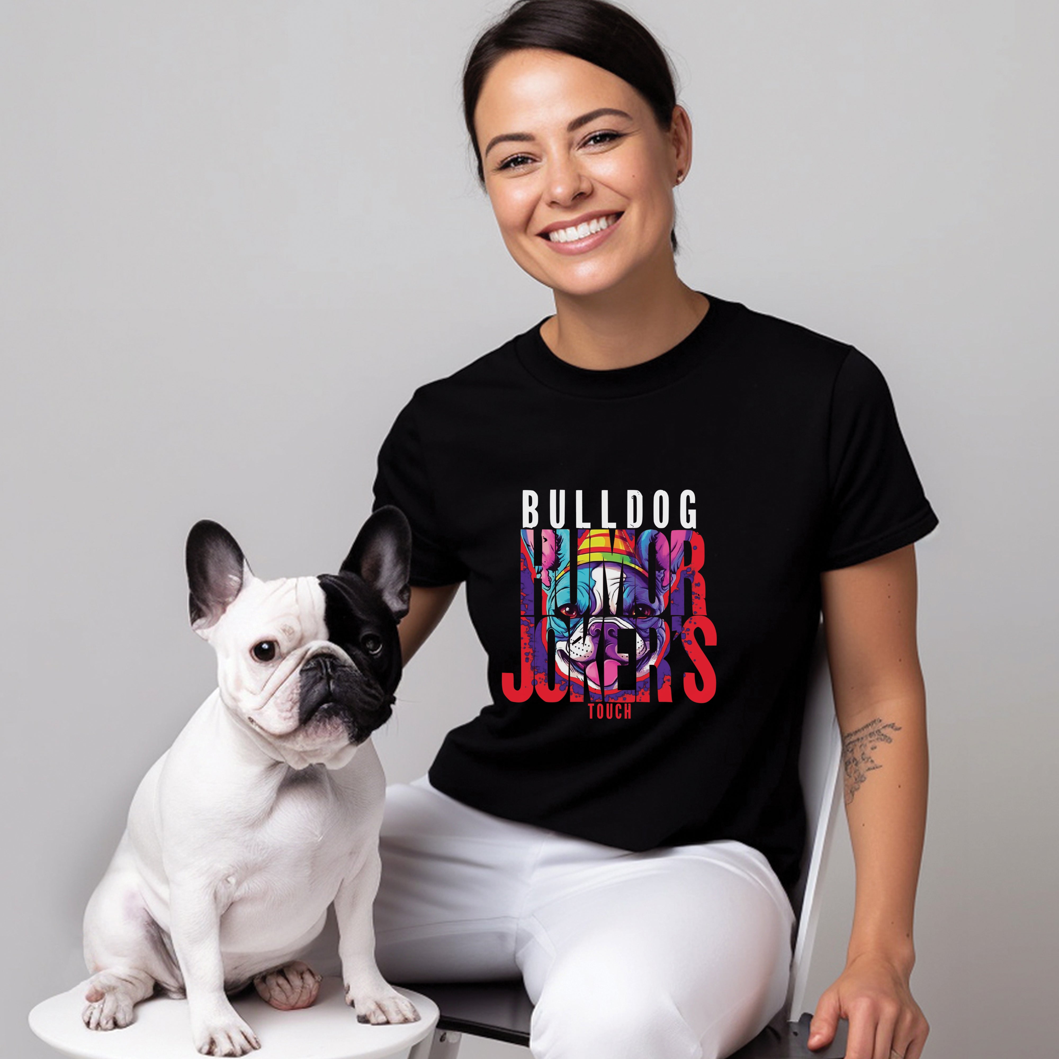 Spooky Style - Everyday Unisex T-shirt For Frenchie Fans | Unique Design