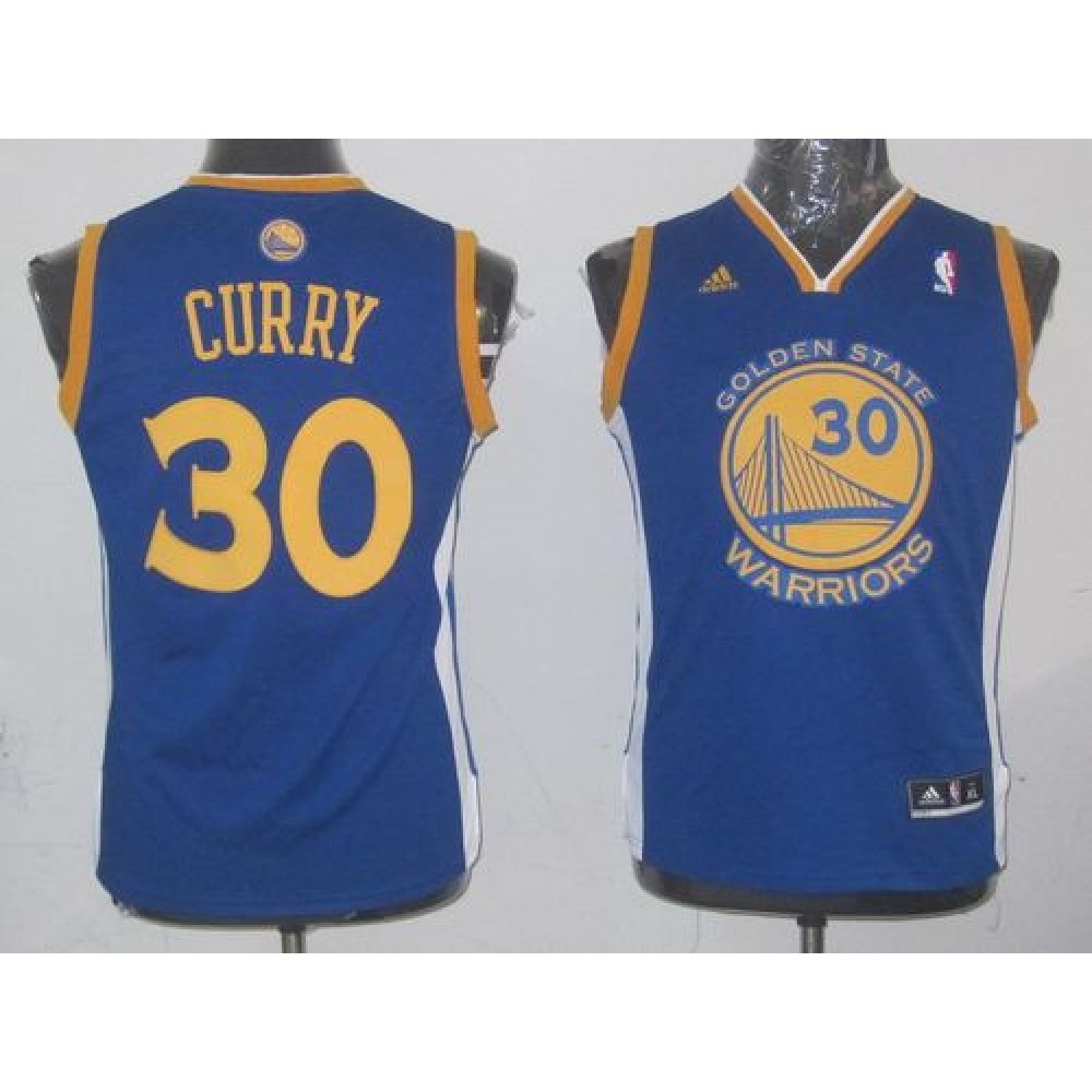Durable Stephen Curry30 Jersey Blue - - Basketball Fan Gear