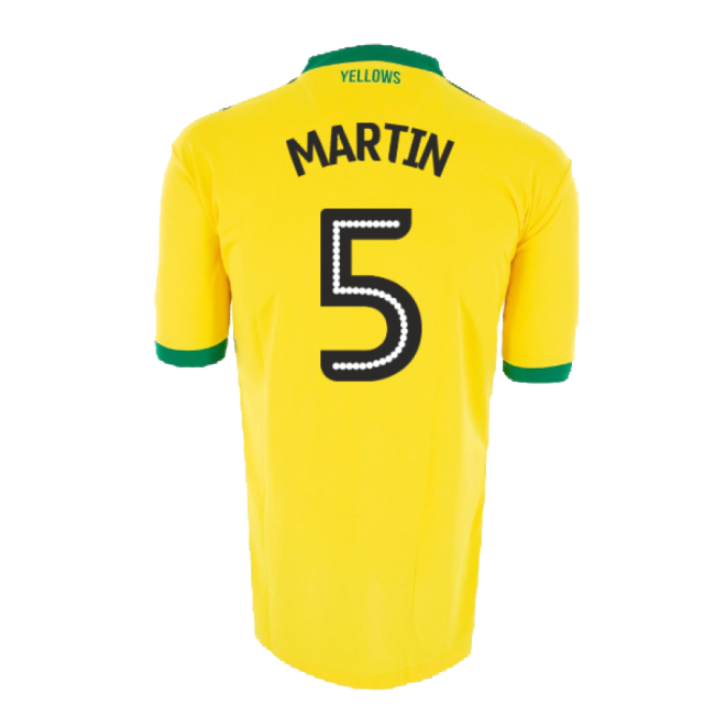 Avid Norwich Home Shirt Good Xxl Martin #5 Pro Series Fresh Look S...