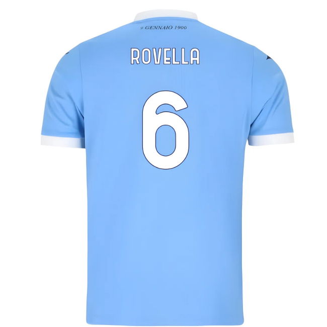 2025-2026 Lazio Home Shirt (Rovella 6)