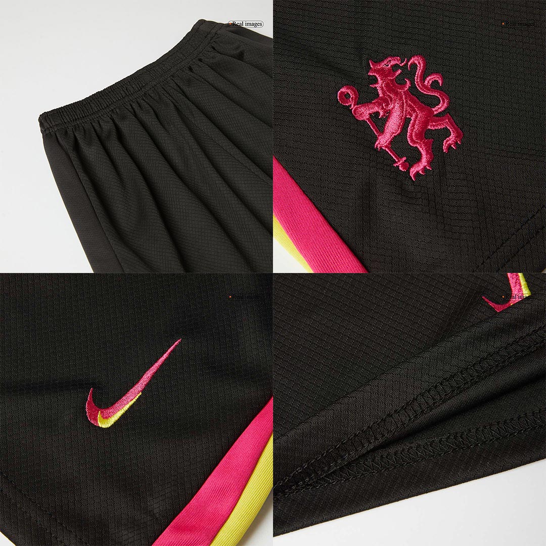 Kid's Chelsea Third Away Soccer Jersey Kit(Jersey+Shorts) 2024/25Authe