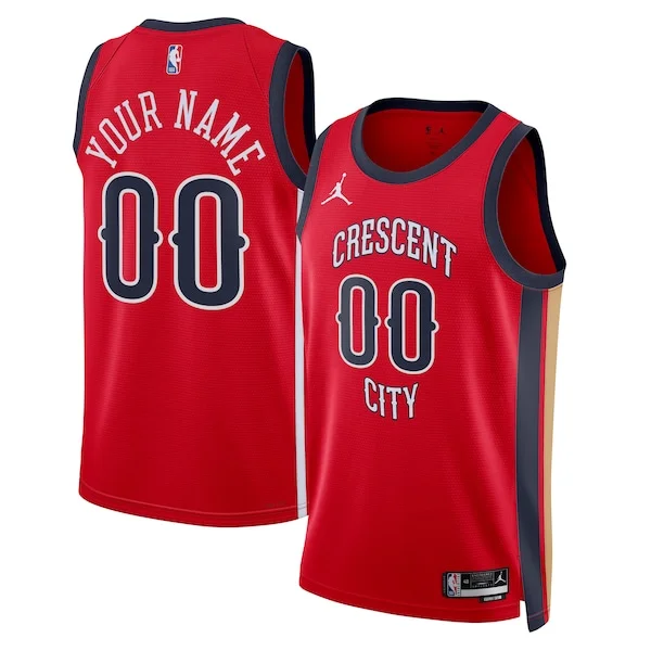 New Orleans NOP Swingman Jersey - modern Basketball - Red training