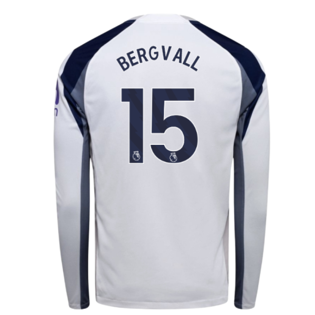 2025-20 Tottenham Official Home Football Kit Bergvall #15 L M S
