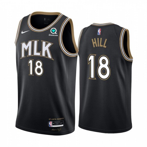 LAC Black Nike A. Hawks #18 NBA Jersey Basketball Jersey Game Day Wear