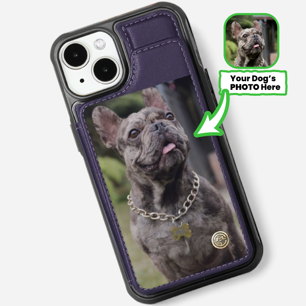 Lula - Personalized Leather Wallet Case for for iPhone & Samsung