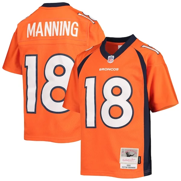 None Peyton Manning Legacy Jersey - Orange | NFL Player Jersey