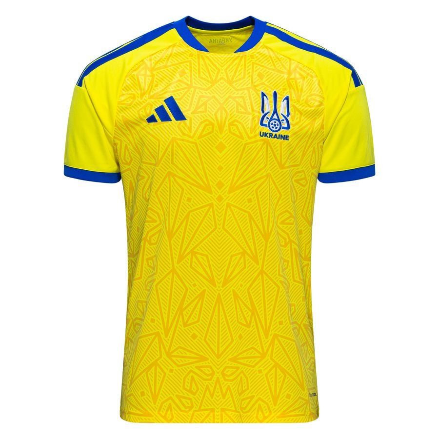 Ukraine Home Shirt 2025/26 Adidas National Team Wear