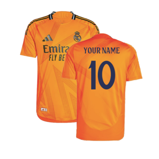 Supporter 2024-2025 Real Madrid Authentic Away Shirt (Your Name)