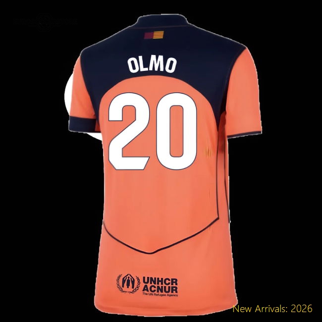 Premium Football Team Womens Olmo Jersey 2025-2026 Breathable