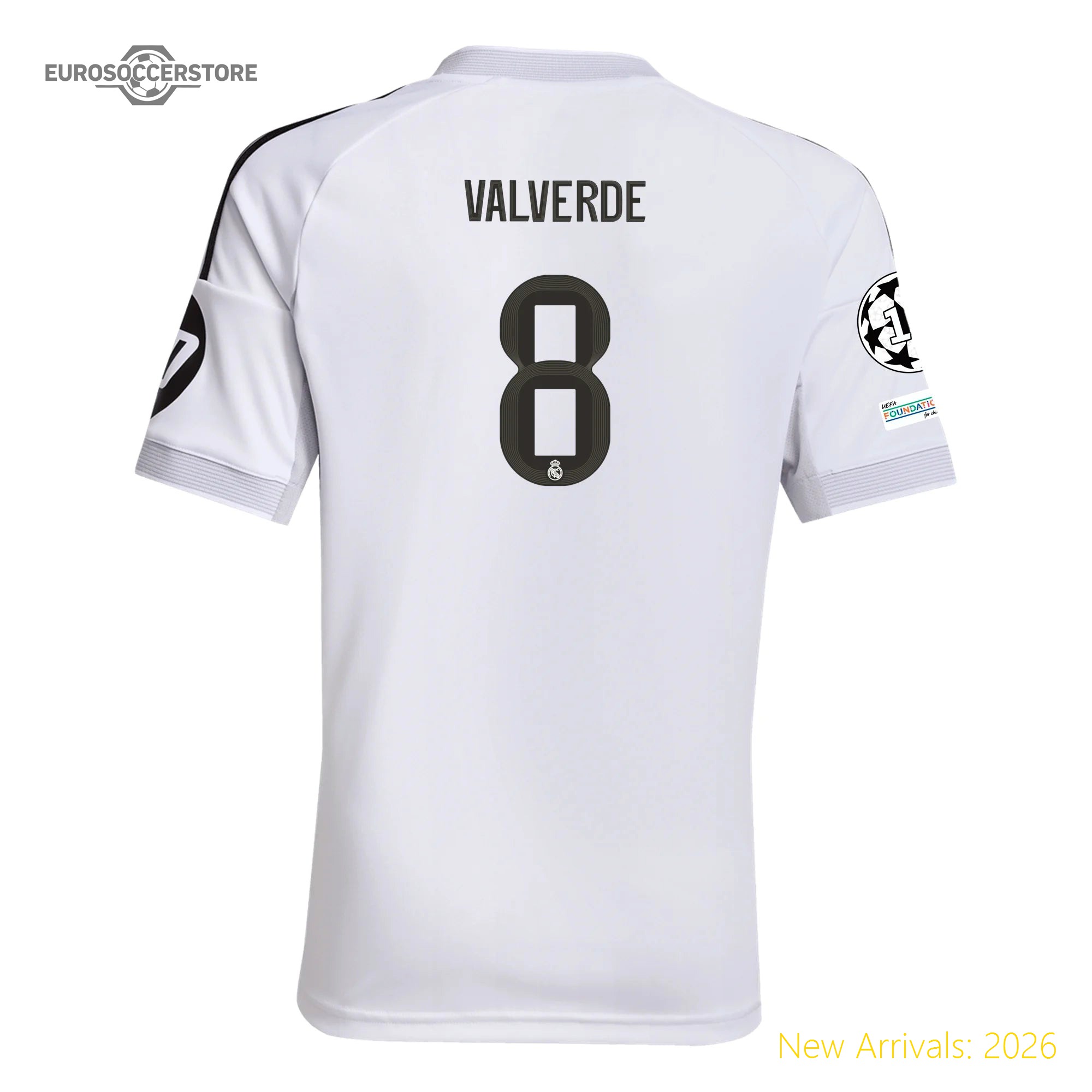 Modern Design Iconic Design Kids Rma Team Authentic Home Jersey 2023