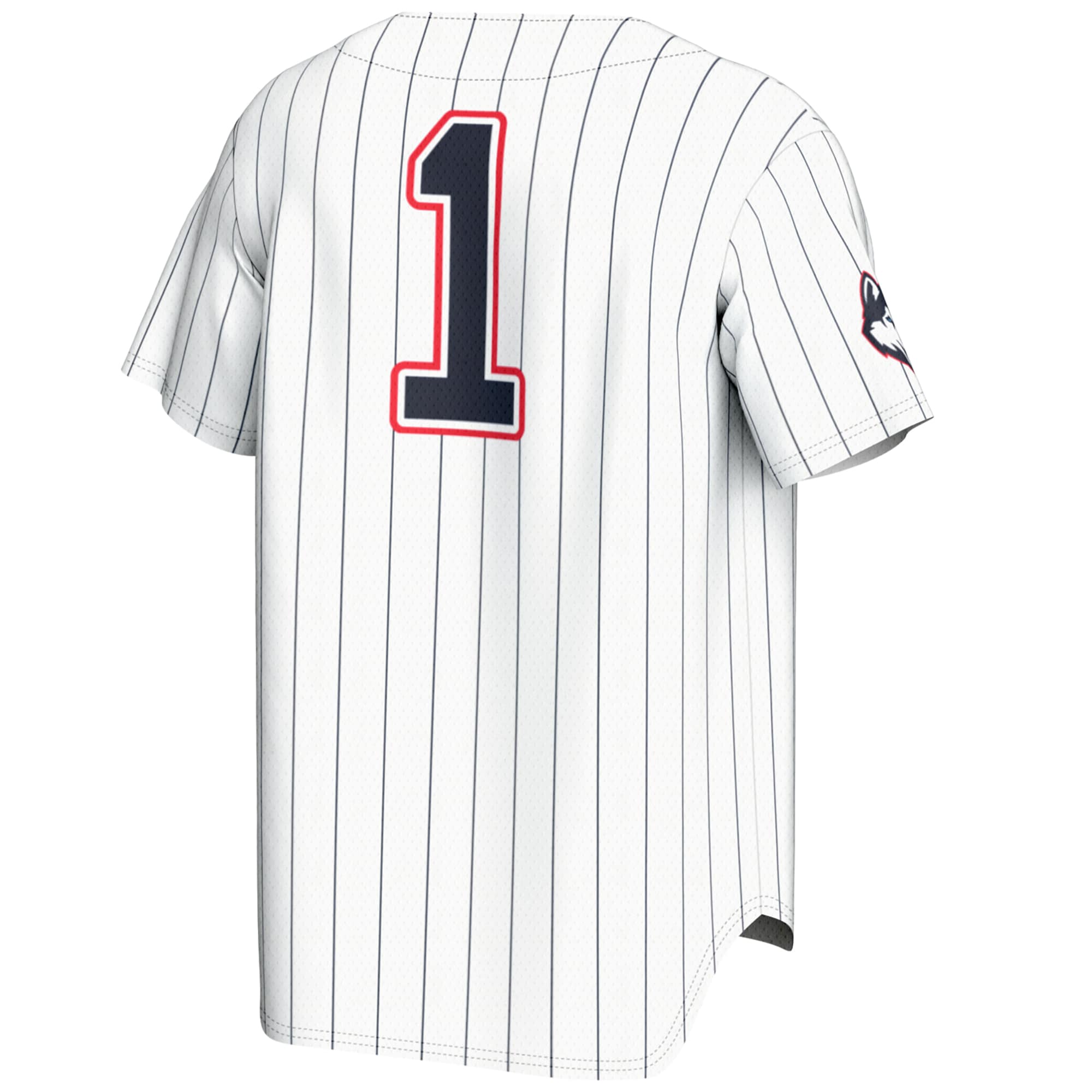 [NJP] UConn Huskies GameDay Greats Lightweight Baseball Jersey - White