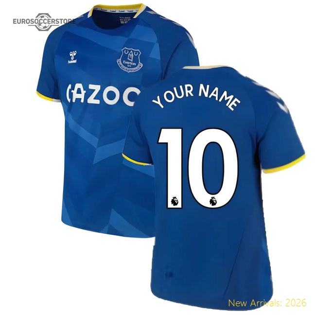 Everton 2021-2022 Home Shirt (Your Name) Fan Edition Fan Edition