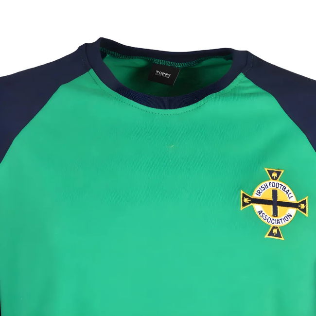 Northern Ireland Raglan Sleeve T-Shirt Official Worldcup