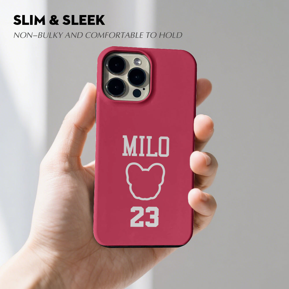 Personalized Dual-layer Phone Case For Dog Lovers | Durable Build