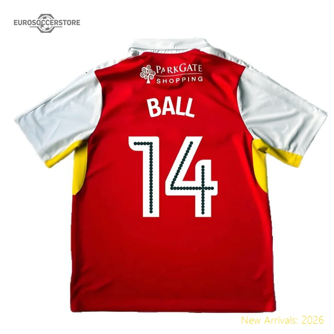 Rotherham 2016-17 Home Shirt ((good) Xl) (ball 14) - Affordable