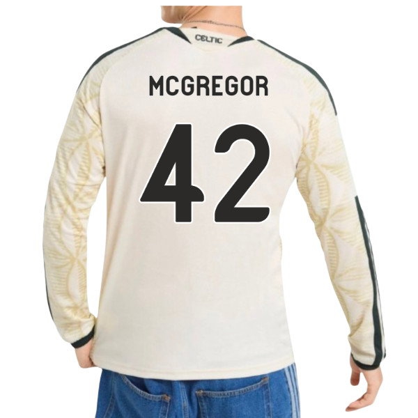 [JED] 2026 2027 Celtic Long Sleeved Shirt Third Kit (McGregor 42)