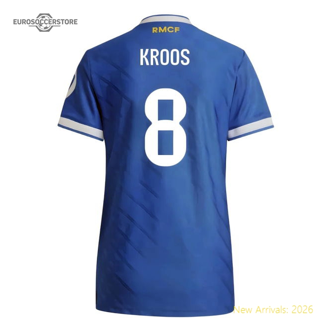 Real Madrid 2024-25 Third Fan Version For Women (Kroos Game Day Jersey