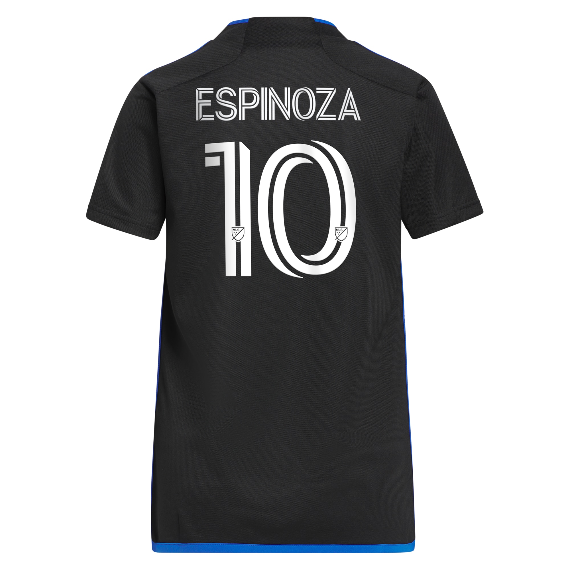 [SJH] Cristian Espinoza San Jose Earthquakes Women's 2023 Active Fault Jersey Replica Jersey - Blue