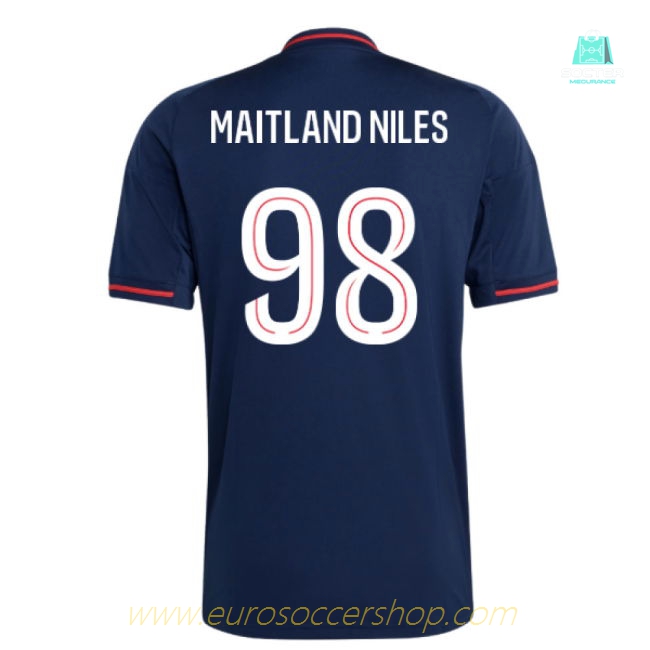 2025-2026 Olympique Lyon Away Shirt (Maitland Niles 98)