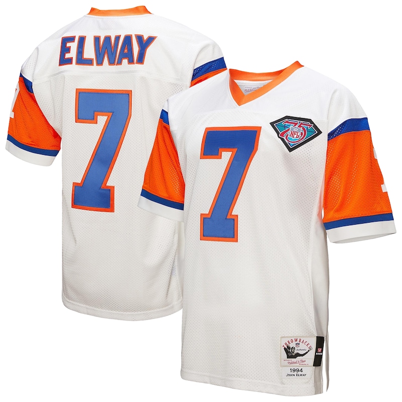 None John Elway DEN Broncos Championship Affordable Jersey Football Ap